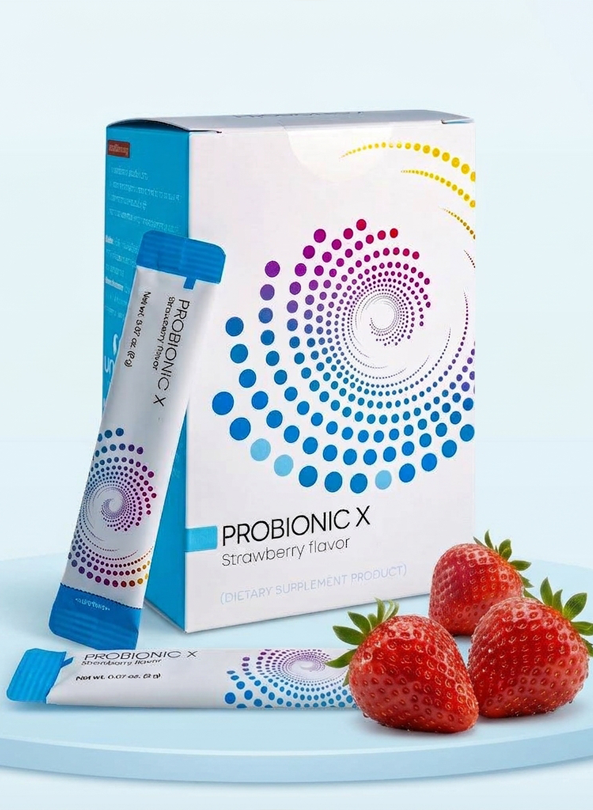 Probionic X Unicity โปรไบโอติก 4 สายพันธุ์ รสสตรอเบอร์รี่